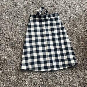 Tickled Teal Buffalo Plaid Skirt
